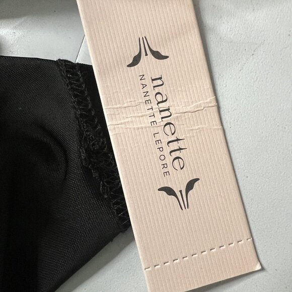 NWT Nanette Lepore Black Velvet Blouse Gold Polka Dots Mockneck Shirt XL NEW - Picture 10 of 16